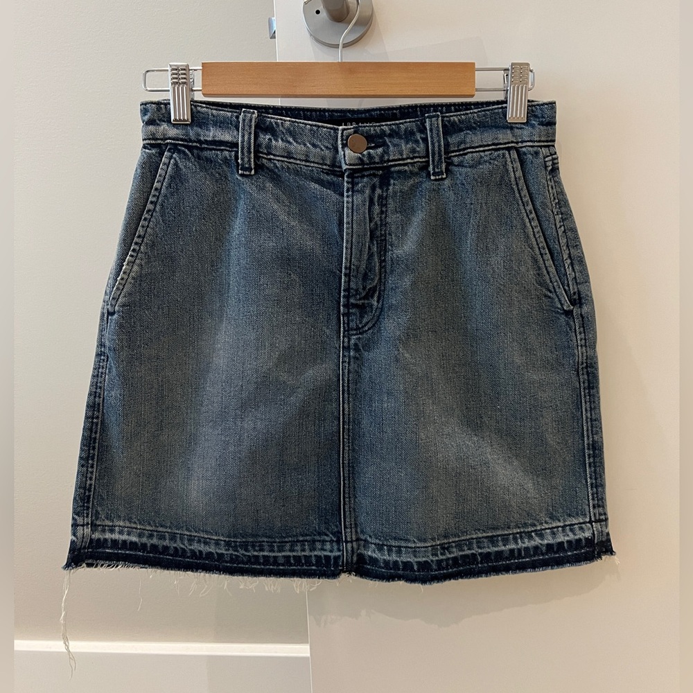 J Brand A Line Mini Skirt